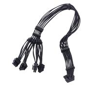 LLHCF For RTX40 Series Graphics Card 3x 4x 8Pin Male To 12VHPWR PCIE5.0 16Pin ATX3.0 600W Power Supply Cord 50CM 60CM 70CM