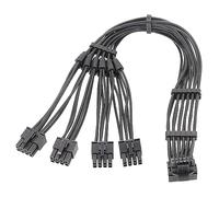 LLHCF For RTX40 Series Graphics Card 3x 4x 8Pin Male To 12VHPWR PCIE5.0 16Pin ATX3.0 600W Power Supply Cord 50CM 60CM 70CM