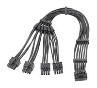 LLHCF For RTX40 Series Graphics Card 3x 4x 8Pin Male To 12VHPWR PCIE5.0 16Pin ATX3.0 600W Power Supply Cord 50CM 60CM 70CM