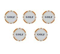 LLHCF Golfs Ball Marker With Hat Clip Tool Professional Golfs Balls Pointers For Exact Position Marking On Greens Compacts Golf Marker