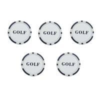 LLHCF Golfs Ball Marker With Hat Clip Tool Professional Golfs Balls Pointers For Exact Position Marking On Greens Compacts Golf Marker