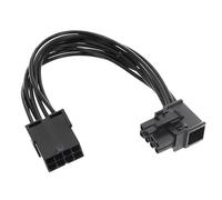 LLHCF Graphics Card 8Pin Power Modules Cable 8Pin Female To 8Pin Male 90 Degree Elbow Line Cable 15CM