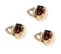 LLHCF Halloween Decorations With Motion Sensors Skull Haunted Houses Decors Hanging Halloween Decors Outdoor Indoor Animated Hanging Decorations