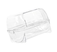 LLHCF Hamster Bath Box Clear Bathtub Comfortable And Safe For Small Pet Toilet Cage Box Bath Sand Room Toy