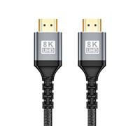 LLHCF HDMIcompatible 2.1 Cable 8K 60Hz 4K 120Hz Fast Speed 48Gbps With Dynamic HDRs And Dolbys