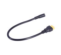 LLHCF High Conductivity XT60 Female To DC5.5x2.1mm/DC5.5x2.5mm Charging Cable For Energy Storage Solution 30cm/11.81inch FPV Monitors Power Cord