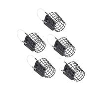 LLHCF High Fishing Baits Cage with Rotating Float Locators for Enhancing Multiple Directional Captures Efficiency Metal Fishing Baits Cage