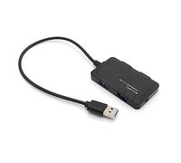 LLHCF High Speed Hub Adapter USB Hub Multi USB 2.0 4 Port Splitter USB Card Reader U Disk Hard Drive Keyboard