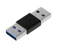LLHCF High Speed USB Male To Male M-M Extender Adapter Gender Changer Connector Coupler Portable Lightweight Adapter 1pc