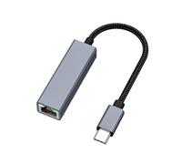 LLHCF Highly Speed Ethernet Networking Adapter USB C To Ethernet Adapter USB Type C RJ45 Connectors For Phone Pad