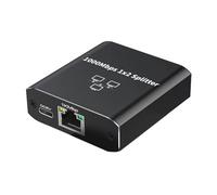 LLHCF Highly Speed Gigabit Networking Splitter RJ45 Port Expander Gigabit Ethernet Splitter For Home Office Stable Connection