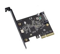 LLHCF Highly Speed PCIe3.0x4 To USB3.2 Type C Expansion Card 20Gbps Data Transfer For Computers Communication Device