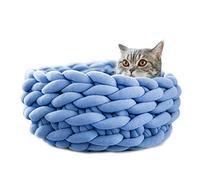 LLHCF House Tent Cozy Bed Cave Cushion Mat Kitten House Cave Bed Plush Dog Basket Ndoor Pet Bed