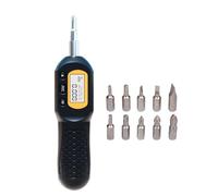 LLHCF Industrial Grade Torques Screwdriver Digital Measurement Systems ABS Sturdy Construction Comes with 10 Functional Driver Bits Battery Free Torque Wrench