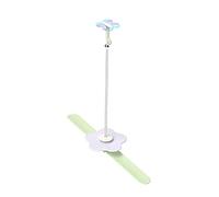 LLHCF Interactive For Kitten Teaser Wand Toy With Suction Cup Silicone Strap Flexible Ideas For Kitten