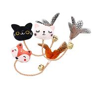 LLHCF Interactive For Plush Dolls With And Filled With Chew Toy For Cats Teeth Cleaning 3-Pi