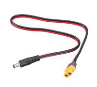 LLHCF Lightweight XT60 Female To DC5.5x2.1mm/DC5.5x2.5mm Male Connector Cable Power Charging Cord For Solar Panel Toy UAV Charging Cable