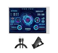 LLHCF Metal Secondary Display 3.5Inch Panel USB C Instantly Setups Dynamic Visual Enhancement Tool Multifunction Double Screen Setups Portable Display