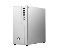 LLHCF Mini-ITX Aluminum Desktop Chassis With PCIe Cable Home Theater Computer HTPC For Case USB3.0 Enclosur