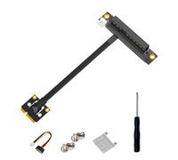 LLHCF Miniature PCIE To PCIe 1X 4X 8X 16X Extension Cable Networking Card Sound Card Miniature PCIE To PCIE Adapter