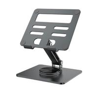 LLHCF Modern Metal Desk Mount Tablets Stand For Desk Stable Tablets Holder With Heavy And Thickened Metal Base For Smartphones