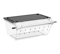 LLHCF MultiFunctional Reptiles Habitat Tanks Clear Terrariums With Ventilation Design For Ants Lizards Snake Easy Maintenances Reptiles Terrariums