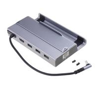 LLHCF Multiport 7in 1 Docking Station With HDMI2.0 USB C And Gigabit Ethernet Supports For X/SteamDeck