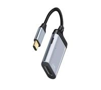 LLHCF Multiports Type C Hubs Type C To VGA Adapter Supporting 8K DisplayPort 4K HDTV Video Output For Professional Use