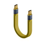 LLHCF MultiUse USB 4 Cable USB C Cable For 40Gbps Highly Speed Data Quick Power Delivery Up To 240W Compatible Thunderbolt3/4 Type C