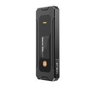 LLHCF NVME Mobile Hard Disk Case USB3.1 10Gbps DualProtocol Aluminum Alloy SSD Enslocure