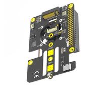 LLHCF NVMe To PCIe Adapter With Coolers Fan Automatic Discoloration LED Expansion Card For PC Computers