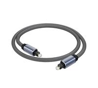 LLHCF Nylon Braided SPDIF Optical Cable Male To Male For Superior Sound In Soundbar Game Consoles Home Theaters Digital Optical Auditory Cable