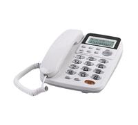 LLHCF Office Desk Phone With Special Ringing For Calls 62 Call Memory Office Landline Telephone Adjustable Screen Brightness