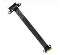LLHCF PCIe 4X Extension Cord PCIE4.0 Male To Female Extender Adapter For Computer Graphics Card
