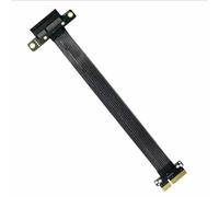 LLHCF PCIe 4X Extension Cord PCIE4.0 Male To Female Extender Adapter For Computer Graphics Card