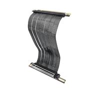 LLHCF PCIE 5.0 X16 Right Angled Extension Cable For Vertical GPU Mounting In Case With Fast Speed Data Transfer For Server GPU Extension Cable