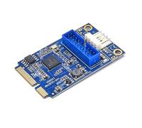 LLHCF PCIe To 19Pin Expansion Card Internal Expansion Card With 19Pin Connectors 5Gbps Transfer Rate UPD720202 Chip