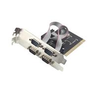 LLHCF PCIE To 4 Independents Port Serials Port To 9Pin RS232 Expansion Card Serials Controllers Card