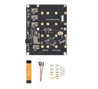 LLHCF PCIE To 4CH NVME Hard Drives Expansion Board NVMe To PCIe Adapter Card Data Transfer Replacement For 2280/2260/2242/2230