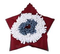 LLHCF Pet Dog Star Shaped Snuffle Mat Nose Smell Training Blanket Sniffing Pad Slow Feeding Bowl Food Dispenser Carpet Relieve Stress Puzzle