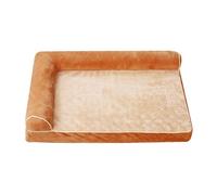 LLHCF Pet Sofa Bed For Small Dogs With Double Headrest Eggs Crate Foams Dog Washable Cover Couch Bed NonSlip Dog Sleep Cushion Pet Furniture