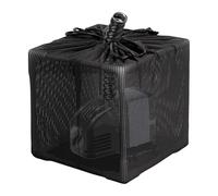 LLHCF Pond Filter Bag With Drawstring Fine Mesh Anti-Clogging Cover For Aquarium Fountain Garden Fine Mesh Screen Anti-Clogging Cover With Drawstring