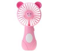 LLHCF Portable Handheld Fan Cartoon Pattern Fans Battery Powered For Home And Travel Cooling Pocket Fan