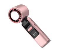 LLHCF Portable Handheld High Speed Cooling Fan 100 Speed Adjustable Cooling Fan Rechargeable Folding Fan For Camping