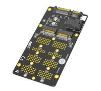LLHCF Portable NVMe To SATA3 & SFF 8643 Interfaces Card For Easy Hard Drives Upgrades And Data Backup