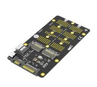 LLHCF Portable NVMe To SATA3 & SFF8654 Interfaces Card For Easy Hard Drives Upgrades And Data Backup