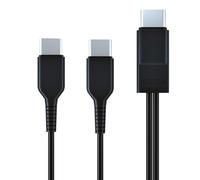 LLHCF Portable Type-C Charging Cable Dual-headed Male To Male Multifunctional Cord Wire For On-the-Go Charging Phone Charger Cord