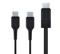 LLHCF Portable Type-C Charging Cable Dual-headed Male To Male Multifunctional Cord Wire For On-the-Go Charging Phone Charger Cord