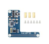 LLHCF Power Over Ethernet HAT For 5 802.3af/at Networking Standard 40PIN GPIO Expansion Board For Data Processing