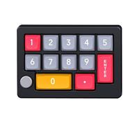 LLHCF Professional Grade Mechanical Numeric Keyboard Customize Macro Programming Buttons To Suit Your Preferences Keyboards